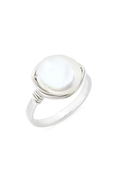 Nashelle Semiprecious Stone Wire-wrapped Ring