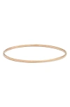 Nashelle Signature Slim Bangle In Gold Fill