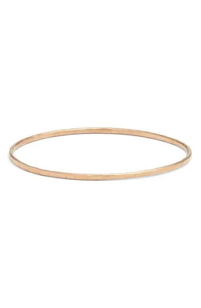 Nashelle Signature Slim Bangle In Gold