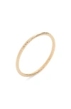 Nashelle Sparkler Stackable Ring In Gold Fill