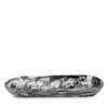 Nashi Boat Bowl In Black Swirl