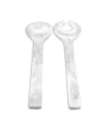 Nashi Home Classical Servers In White Swirl