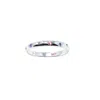 Nasi Silver Women's Pink Scatter Band Both Sides Now Dusk Edition Ring- Silver In Metallic