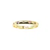 Nasi Silver Women's Pink Scatter Band Both Sides Now Ring Dusk Edition Star Ring, Gold In Pink