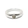 Nasi Silver Women's Rebirth Ring- Polished- Silver In Metallic
