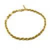 Nasi Silver Women's Yardena Rope Chain Bracelet- Gold In Gold