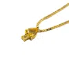 Nasi Silver Women's Yellow / White Pear Atarah Necklace- Citrine & White Topaz- Gold In Gold