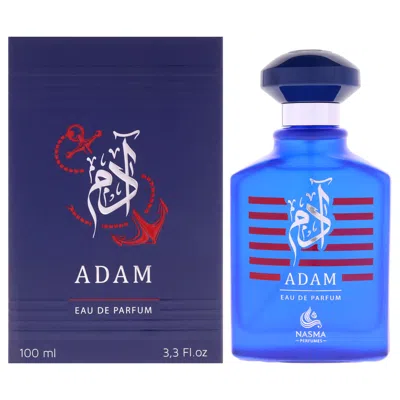 Nasma Perfumes Men's Adam Edp Spray 3.3 oz Fragrances 5425039224572