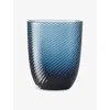 Nason Moretti Blu Avio Torse Idra Water Glass