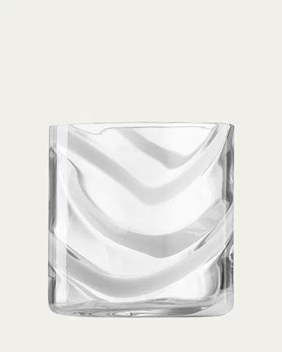 Nason Moretti Cyrcus Double Old-fashioned Glass, 15.3 Oz. In White
