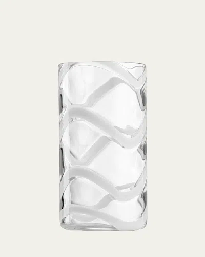 Nason Moretti Cyrcus Highball Glass, 15.2 Oz. In White