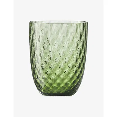 Nason Moretti Soraya Green Balloton Idra Water Glass