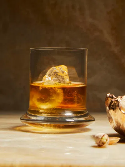 Nasonmoretti Archive Revival 1951 Hand-blown Murano Glass Boat Tumbler  Abask Luxury Gift In Transparent