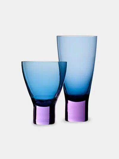 Nasonmoretti Archive Revival 1996 Hand-blown Murano Glass Bicolor Collection