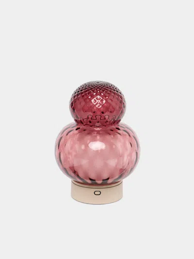 Nasonmoretti Bibendum Hand-blown Murano Glass Portable Table Light