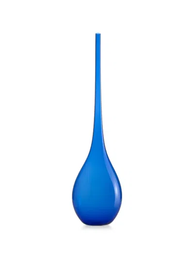 Nasonmoretti Bolle Teardrop-shape Vase In Blue