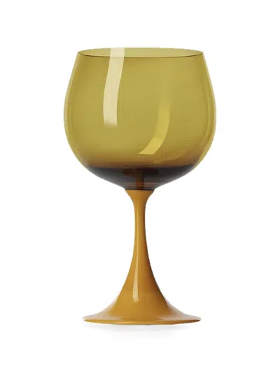 Nasonmoretti Burlesque Borgogna Glass In Brown