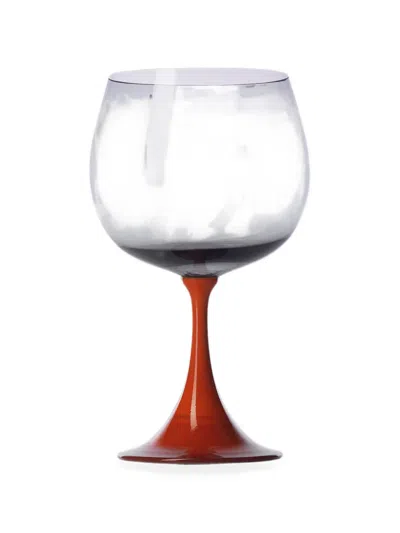 Nasonmoretti Burlesque Wine Glass In Brown