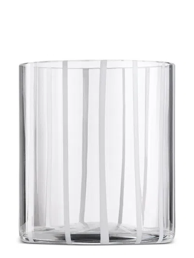 Nasonmoretti Cyrcus Glass Striped Tumbler (8,5cm X 10cm)