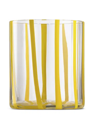 Nasonmoretti Cyrcus Glass Striped Tumbler (8.5cm X 10cm)