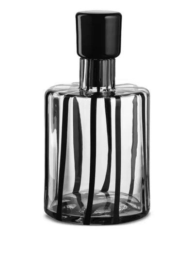 Nasonmoretti Cyrcus Striped Glass Bottle (11cm X 20cm)