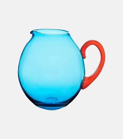 Nasonmoretti Dandy Glass Jug By Stefano Marcato