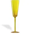 Nasonmoretti Gigolo Flute Glass In Gelb