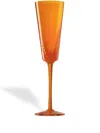 Nasonmoretti Gigolo Flute Glass In Orange