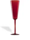 Nasonmoretti Gigolo Flute Glass In Rot