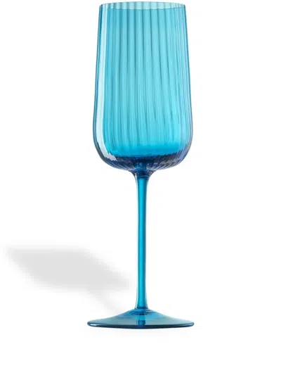 Nasonmoretti Gigolo White Wine Glass In Aquamarine