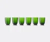 Nasonmoretti Glassware Green 1 In Green