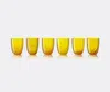 Nasonmoretti Glassware Yellow 6 In Yellow