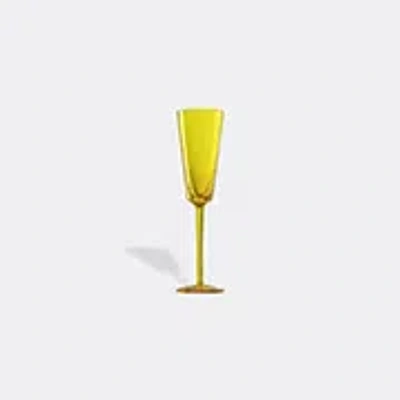 NASONMORETTI GLASSWARE YELLOW UNI