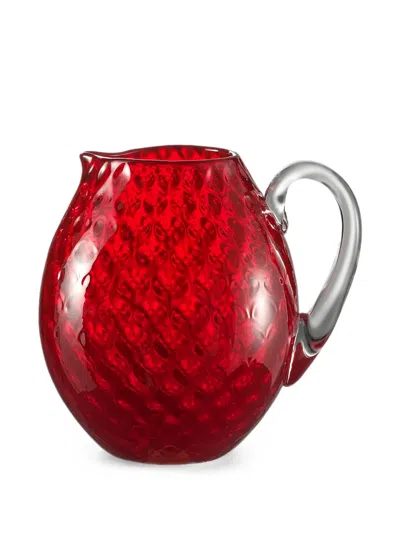 Nasonmoretti Idra Textured Jug In Red