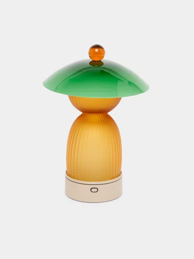 Nasonmoretti Jingasa Hand-blown Murano Glass Portable Table Light