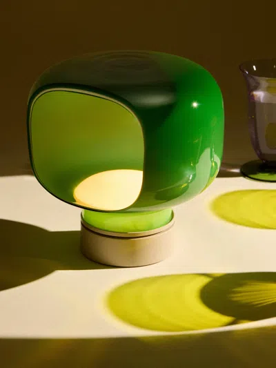 Nasonmoretti Mini Technicolor Hand-blown Murano Glass Portable Table Light