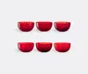 Nasonmoretti Tableware Red Uni In Red