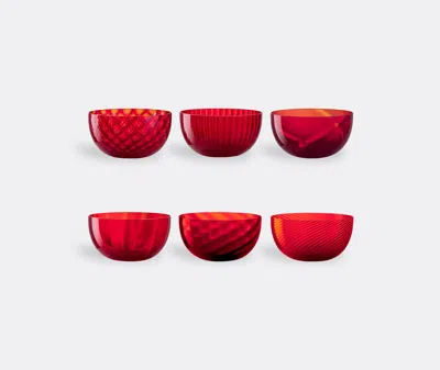 Nasonmoretti Tableware Red Uni