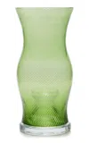 Nasonmoretti Twisted Glass Hurricane Candle Holder