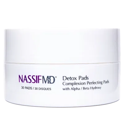 Nassifmd Skincare Detox Pads – Complexion Perfecting Pads - 30 Ct