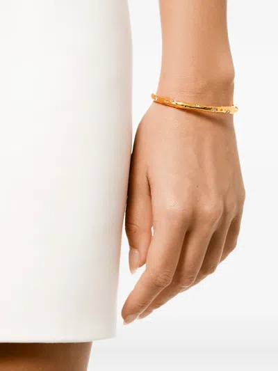 Nassimoto Adriana Cuff Bangle In Gold
