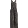 Nasty Gal Corduroy Overalls In Washed Black