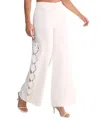 Nasty Gal Cutwork Side Tailored Wide Leg Pants In Gray