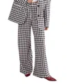 Nasty Gal Gingham Tailored Wide Leg Pants