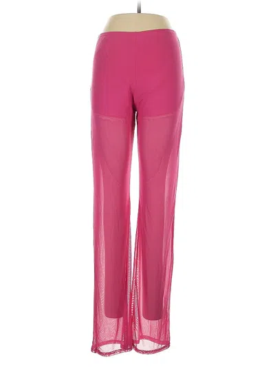 Pre-owned Nasty Gal Inc. Active Pants In Pink