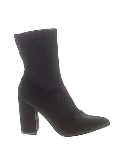 Pre-owned Nasty Gal Inc. Ankle Boots In Black