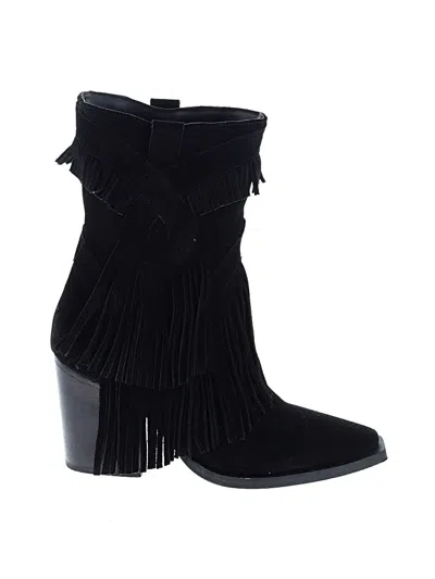 Pre-owned Nasty Gal Inc. Ankle Boots In Black