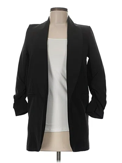 Pre-owned Nasty Gal Inc. Blazer Jacket In Black