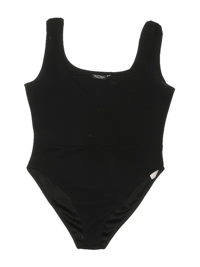 Pre-owned Nasty Gal Inc. Bodysuit In Black