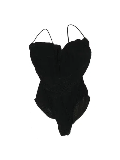 Pre-owned Nasty Gal Inc. Bodysuit In Black